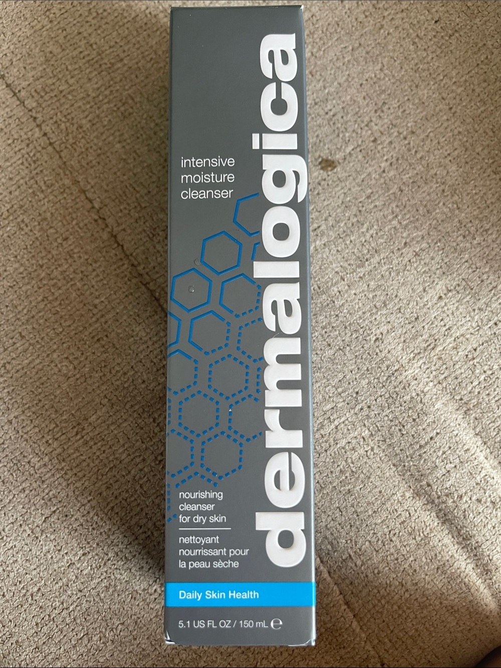 dermalogica Intensive Moisture Cleanser - Gray with Blue Accents
